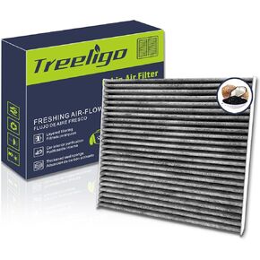 CF11819 Cabin Air Filter, Replacement for Sonata 2011-2015 Optima 2011-2015 Equinox 2010-2017 Santa Fe(Sport/XL) 2012-2018 Terrain 2010-2017 Azera Vue, w/Upgraded Coconut Shell Activated Carbon