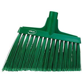 Vikan 291688 Split Bristle Angle Head Broom, Gray