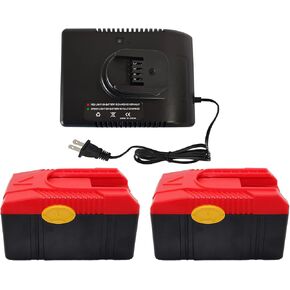 WeideBATT® CTC620 Charger for Snap On CTB6187 CTB6185 CTB4187 CTB4185 18V Lithium-Ion Battery