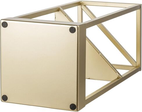 MyGift 20 Inch Modern Matte Black Metal Entryway Umbrella Holder, Large Rectangular Rack for Long Stick Rain Umbrellas and Walking Canes with Shelf for Travel Compact Umbrellas and Bottom Drip Catch in Saudi Arabia