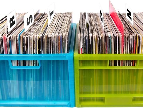 26 قطعة من فواصل تسجيل الفينيل من A-Z DVD، فواصل تنظيم أبجدية، فواصل ملفات مع علامات تبويب أبجدية للتخزين، حامل سجل القرص المضغوط، بطاقة فهرسة لملف ألبومات السجلات، مطبوعة على جانب واحد in Kuwait