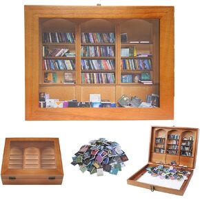 Anti Anxiety Bookshelf for Adults Contains 300 Not Repeated Mini Brands Books with Book Spinal, Mini Library Shake Away Your Anxiety Miniature Bookshelf for Book Lover, Home Decor Aesthetic