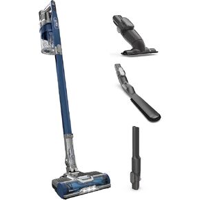 Shark POWERDETECT Ultra-Light Corded Stick Vacuum with DuoClean, Self-Cleaning Brushroll for No Hair Wrap, Anti-Allergen Complete Seal, and Odor Neutralizer Technology, HZ4002, Compact, Eggplant
