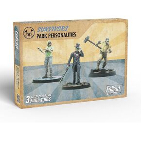 Modiphius Entertainment Fallout Wasteland Warfare: الناجون - مستوطنو الغول (The Slog) - 6 مصغرات من الراتنج غير المطلية، تتضمن قواعد ذات مناظر طبيعية خلابة، وأشكال بمقياس 32 مم، وأشكال مصغرة للعب الأدوار