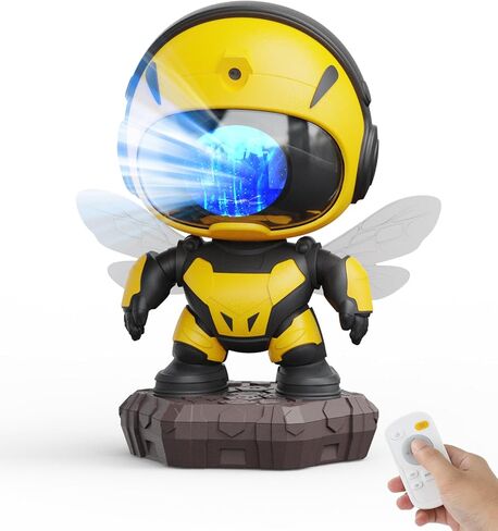 Bee Astronaut Galaxy Projector,Newest Astronaut Star Projector,Bee Nebula Ceiling LED Night Light for Kids with Timer Remote,Adjustable Flowing Light Starry Projector for Bedroom,Room Decor in Saudi Arabia