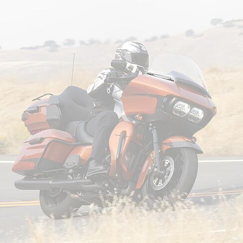 حواف جانبية للزجاج الأمامي على الطريق الأمامي، طقم حواف جانبية للزجاج الأمامي منقسم لملحقات Harley Road Glide Ultra FLTRU FLTRX Special FLTRXS 2015-2022 (قطعتان) in Kuwait