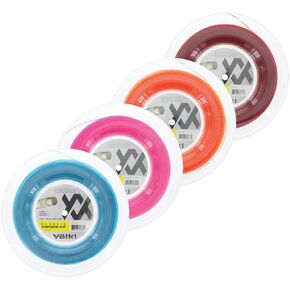 Volkl Classic Synthetic Gut | Tennis Racquet String | All Around | Nylon-Based Center Core (Blue, 17G, Reel)