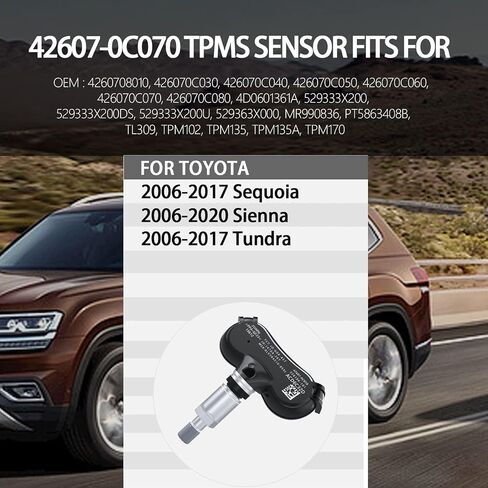 TPMS Sensors, 433 MHZ Tire Pressure Monitor System Replacment Sensor for 2020-2024 Chevy Silverado GMC Sierra Cadillac Buick Pontiac for OE Part # 13533166, 13542523 4pcs in Saudi Arabia