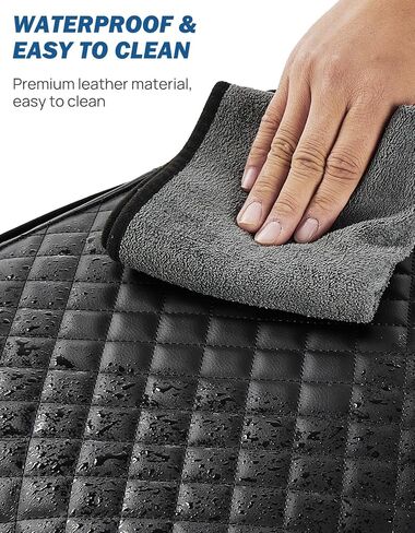 JOYTUTUS Center Console Cover Compatible with 2021-2024 Ford F150, Leather Armrest Cover Center Console Cushion Arm Rest Cover in Saudi Arabia