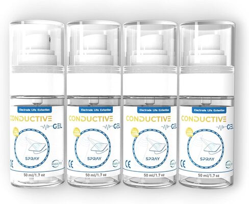 Conductive Gel for TENS Unit Pads, Adhesive Gel, Electrode Gel Extend The Life and Increase Adhesion of Electrodes for Your TENS/EMS Units, Muscle Stimulator (100 ML/3.3 OZ x 2) in Saudi Arabia