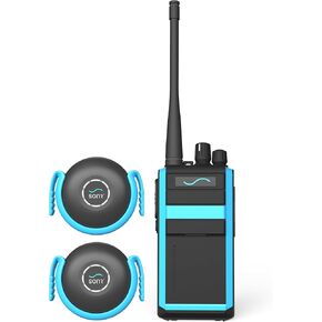 SONR Dual Receiver Pack Swim Coach Communicator, Waterproof, Underwater Communicator, Swimming, Swim, Coach Gifts, Bone Conduction, Real-time Coaching, Headphones, Metronome