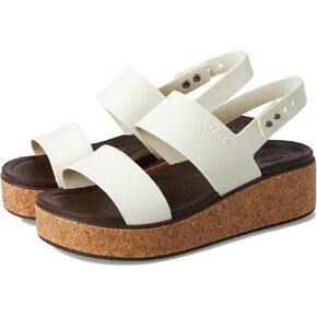 Crocs Women's Brooklyn Cork Low Wedge Sandal
