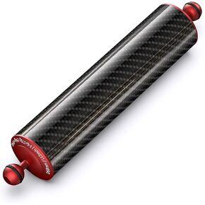 Carbon Fiber Underwater Float Arm with Dual Ball Mounts for Photography and Video, Compatible with Diving Trays, Video Lights, Strobes (Blue, 60mm12')