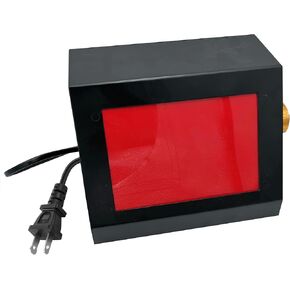 LED Darkroom Red Light for X-Ray Film – Adjustable Dimmable Lamp, Wall-Mount or Desktop Use for Film Processing