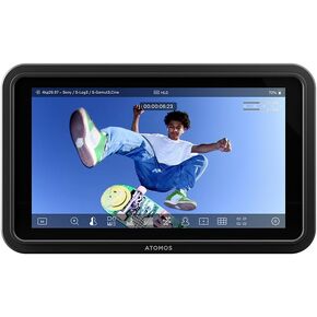 Atomos Shinobi Go HDMI 4K Camera Field Monitor مع شاشة اللمس HDR ، وعمر البطارية طوال اليوم ، وتصميم خفيف الوزن