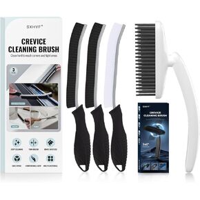 SXhyf Crevice Cleaning Brush + SXhyf Rotating Crevice Cleaning Brush(White)