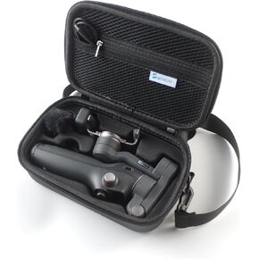 Skyreat Osmo Mobile 7P Case,PU Leather Portable Storage OM 7P Case Shoulder Bag for DJI OM 7 /7P Smartphone Gimbal Stabilizer Accessories