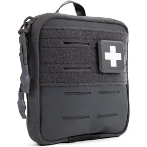 My Medic Everyday Carry First Aid Kit - Emergency Survival Essentials, Medical Supplies & Accessories Bag For Travel Car, Home, Boat, Camper or Backpack - Gray