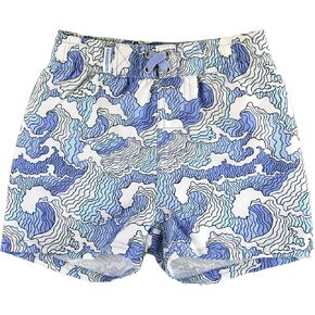 RUGGEDBUTTS Boys UPF50+ Sun Protection Fruits & Florals Swim Trunks