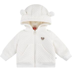 Baby Fleece Lined Zip Up Hooded Jacket
