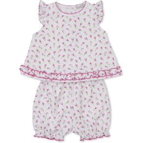 Kissy Kissy Baby Girls Infant Tulip Blossoms Print Multicolored Sunsuit
