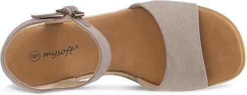 Mysoft Womens Espadrille Wedge Sandals Eva Sole Platfor in Kuwait