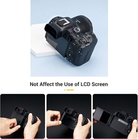EOS R5 MARK II EYECUP ، SILICON SOLICON R5II EYE CUP COP COPEENCE COOMEDINGE COPERTION CANGER CANER EOS R5 MARK II GRAMELLAND يحل محل ER-KE (لا يناسب EOS R5 الجيل الأول) in Kuwait