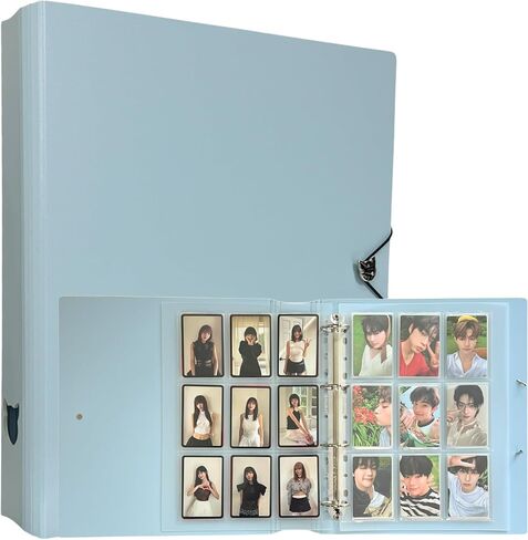 K-Keep A4 Plus Binder, 1.5 inch, Compact Kpop Photocard Binder with 30 Double Sided A4 Slim 9 Pocket Page and 2 Backboards, Comprehensive Beginner Binder (Purple) in Saudi Arabia