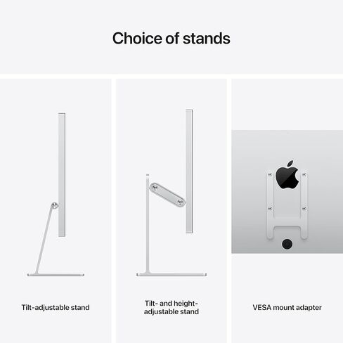 Apple Studio Display - Standard Glass - Tilt-Adjustable Stand ​​​​​​​with AppleCare+ (3 Years) in Saudi Arabia