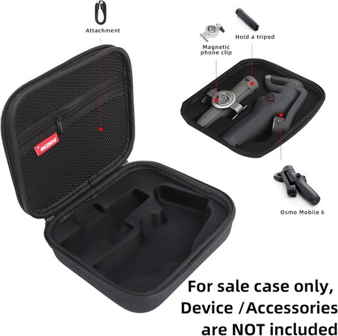 Father&I Gimbal OM7P/7 Stabilizer for Iphone Accessories Only (Carry-ing) Protective Case Carrier Hard Storage Bag Holder for DJI Osmo Mobile 7P Counter Weight Crossbody&2Way Zipper WOKEMA,Peachy Pink in Saudi Arabia
