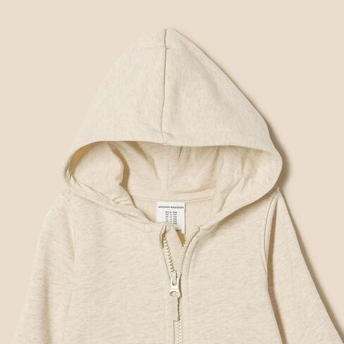 Amazon Essentials Unisex Toddlers and Babies' French Terry Zip-Up Hoodie, Multipacks in Kuwait