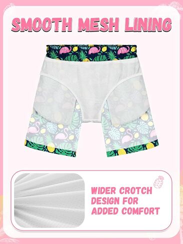 2 Pack Toddler Boys Swim Trunks UPF 50+ Swim Shorts with Mesh Liner Boy Stretch Suit Swimsuit in Saudi Arabia