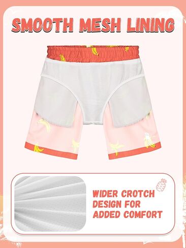 2 Pack Toddler Boys Swim Trunks UPF 50+ Swim Shorts with Mesh Liner Boy Stretch Suit Swimsuit in Saudi Arabia