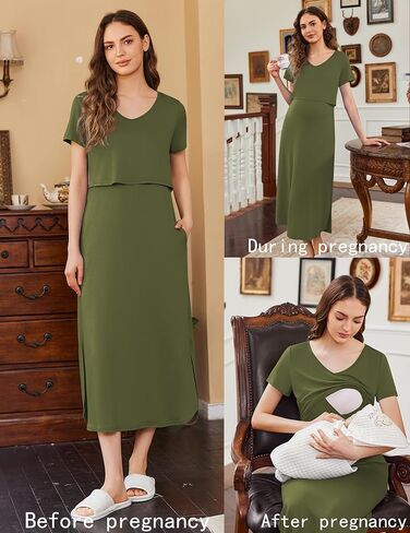 فستان التمريض للسيدات في Ekouaer الصيف الخام in Kuwait