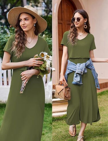 فستان التمريض للسيدات في Ekouaer الصيف الخام in Kuwait