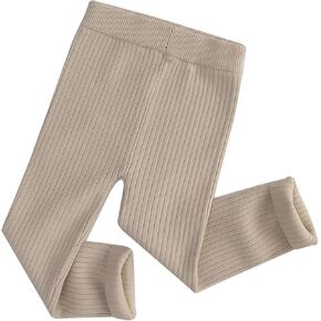 100% Cotton Baby Knitted Leggings Fall Winter 1T - 5T