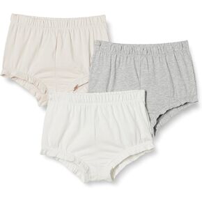 Amazon Essentials Toddlers and Baby Girls' Cotton Bloomer Shorts, Pack of 3