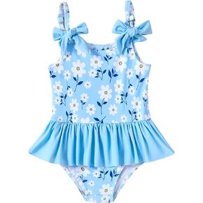 Mioglrie Toddler Girls Swimsuits بدلة السباحة الطفل