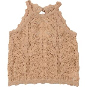 HOOLCHEAN Baby Toddler Girls Summer Thin Knitted Camisole Short Top
