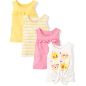The Children's Place Baby Toddler Girls Everyday Tank Tops