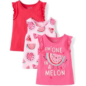 The Children's Place Baby Girls' and Toddler Assorted Tank Tops