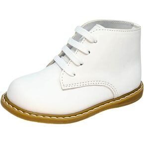 Baby Deer Natural Steps High Top Baby Boy Girl Unisex Walking Shoes (Infant/Toddler) White