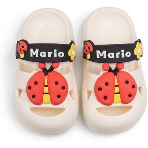 Toddler Boys Girls Breathable Garden Water Clogs Cute Cartoon Slip On Sandals Lightweight Slipper Outdoor Summer Swimming Pool Infant Children Beach Pool Shoes