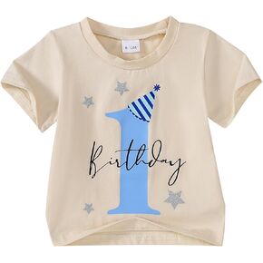 Baby Boy First Birthday Outfit 1st Birthday T-Shirt One Year Old Clothes First Birthday Gift