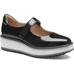 Johnston & Murphy Women’s Gracelyn Mary Jane Shoes, Leather Platform Shoes for Women, Women’s Mary Janes