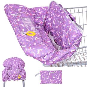Suessie Shopping Cart Cover and High Chair Cover, Dinosaurs