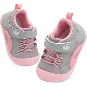 FEETCITY Wide Baby Shoes Boys Girls Baby Barefoot Shoes Breathable Infant Walking Shoe Crib Sock Shoe Toddler Sneakers Flexible