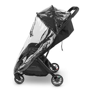 UPPAbaby Minu V3 Rain Shield - Waterproof and Windproof Coverage - Ventilated Design - Quick Attachment - Easy Access to Child