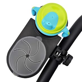 Universal Stroller Snack Tray Attachment | Universal Snack Tray for Stroller Cup Holder Attachment | Baby Accessories for UppaBaby, Bugaboo, Nuna, Yoyo, Wagon, Wonderfold, Evenflo, Bob, Jogger…