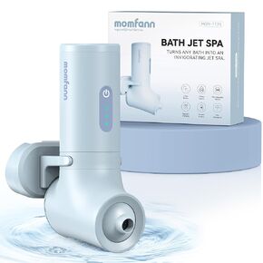 Bath Jets for Tub, Portable Jet Spa for Bathtub, Bubble/Jet Mode, 3-level Adjustable, Bath Spa Gifts for Women(Baby Blue)